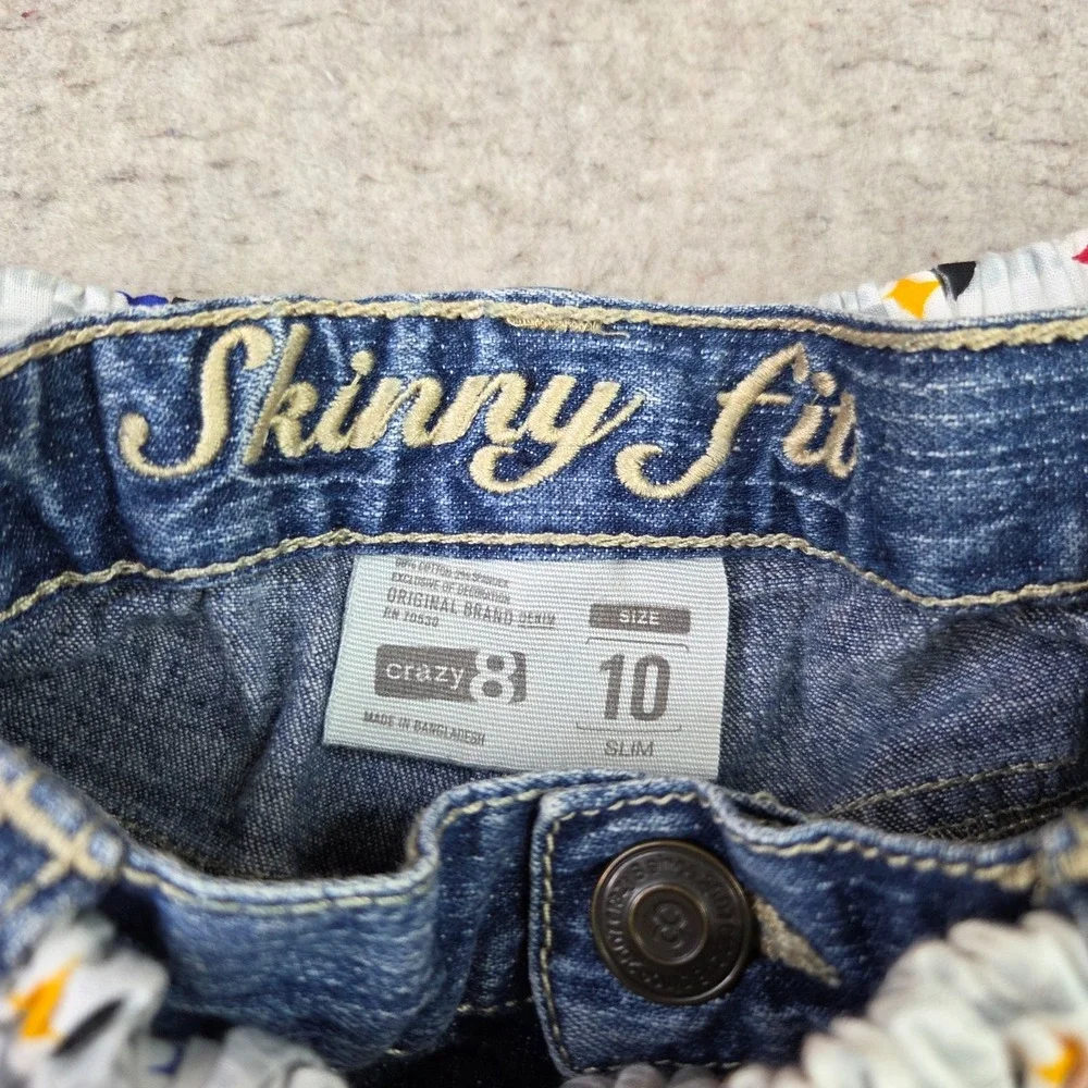Crazy 8 Pittsburgh Stealers Denim Dress Youth Girls Sz 10 NFL